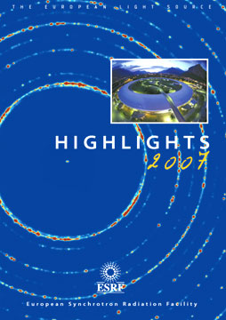 Cover - ESRF Highlights 2007